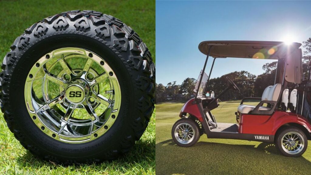 golf cart tire size