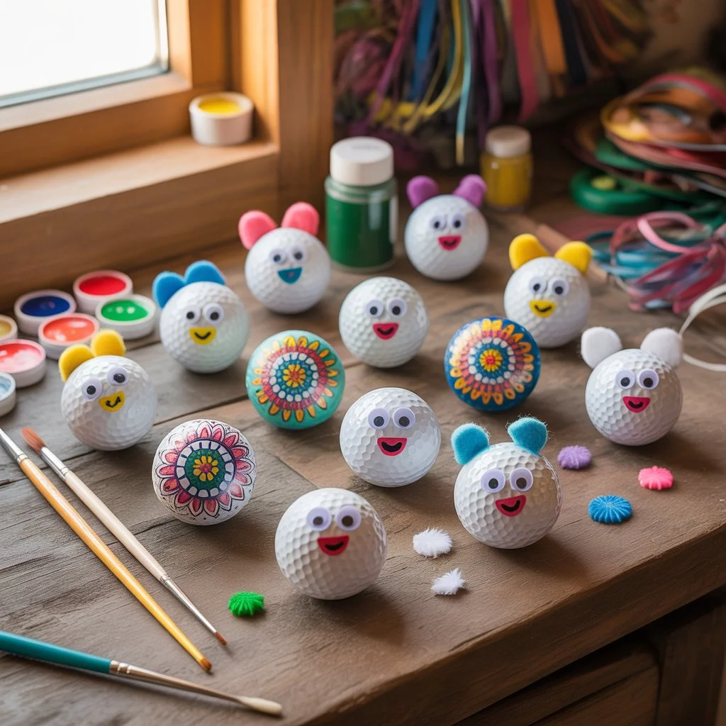 Golf Ball Crafts