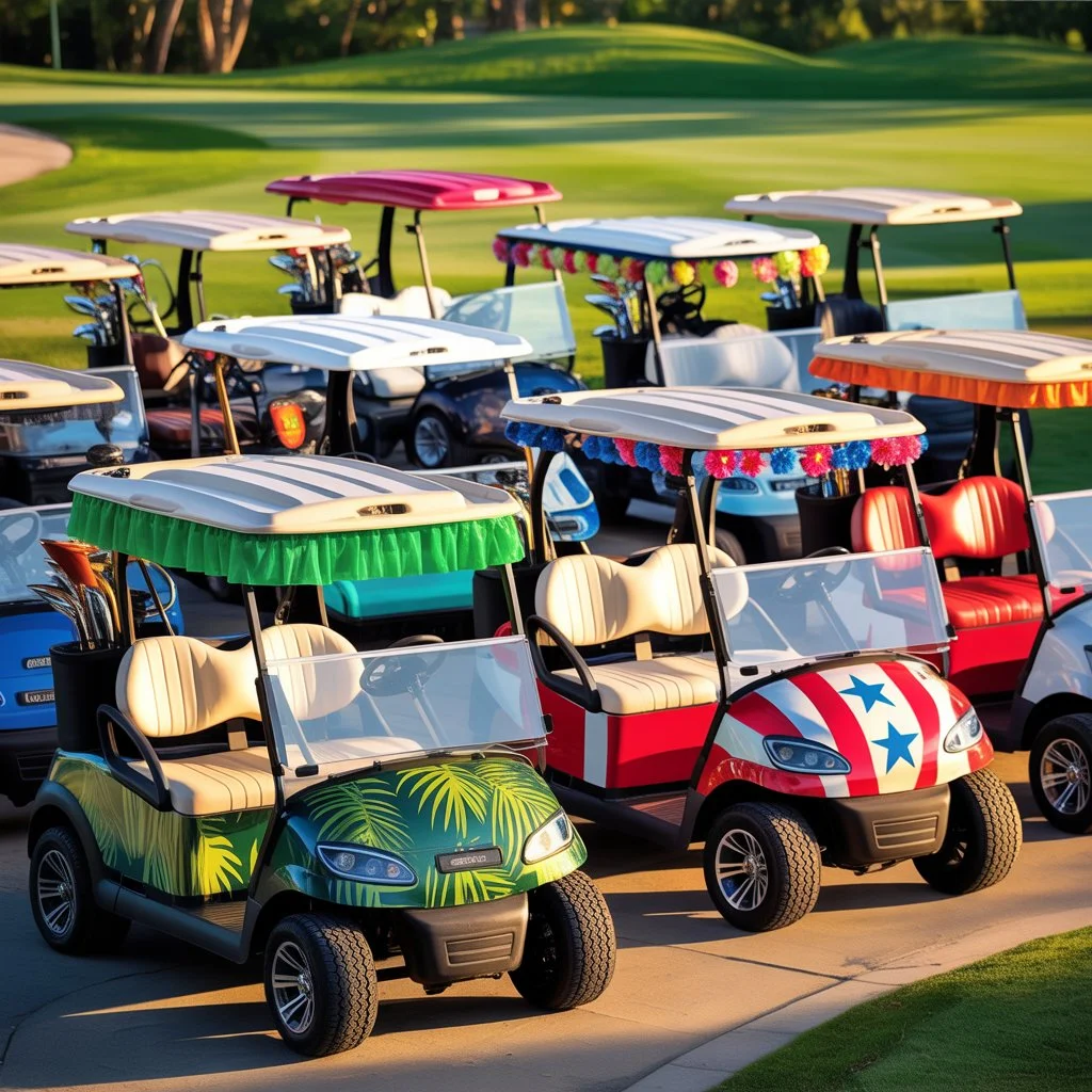 Golf Cart Decorating Ideas