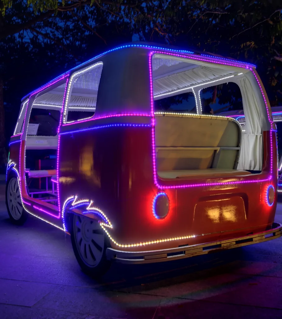 Musical Light Show Cart