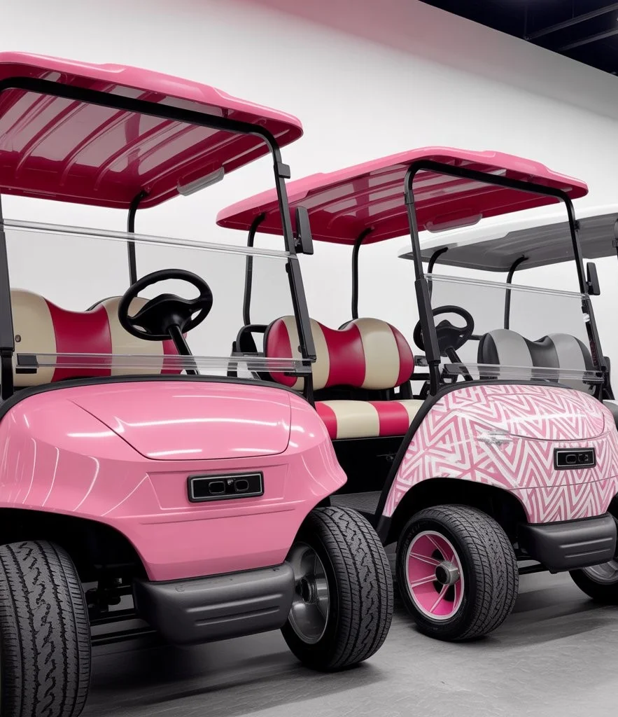 Two-Tone Pink Designs